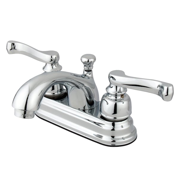 4" Centerset Bathroom Faucet, Chrome